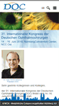 Mobile Screenshot of doc-nuernberg.de